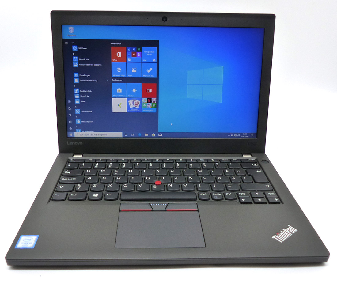 Lenovo X260 ThinkPad Core i5 2,30Ghz 6200u 8GB 180GB SSD 12 Inch Wind