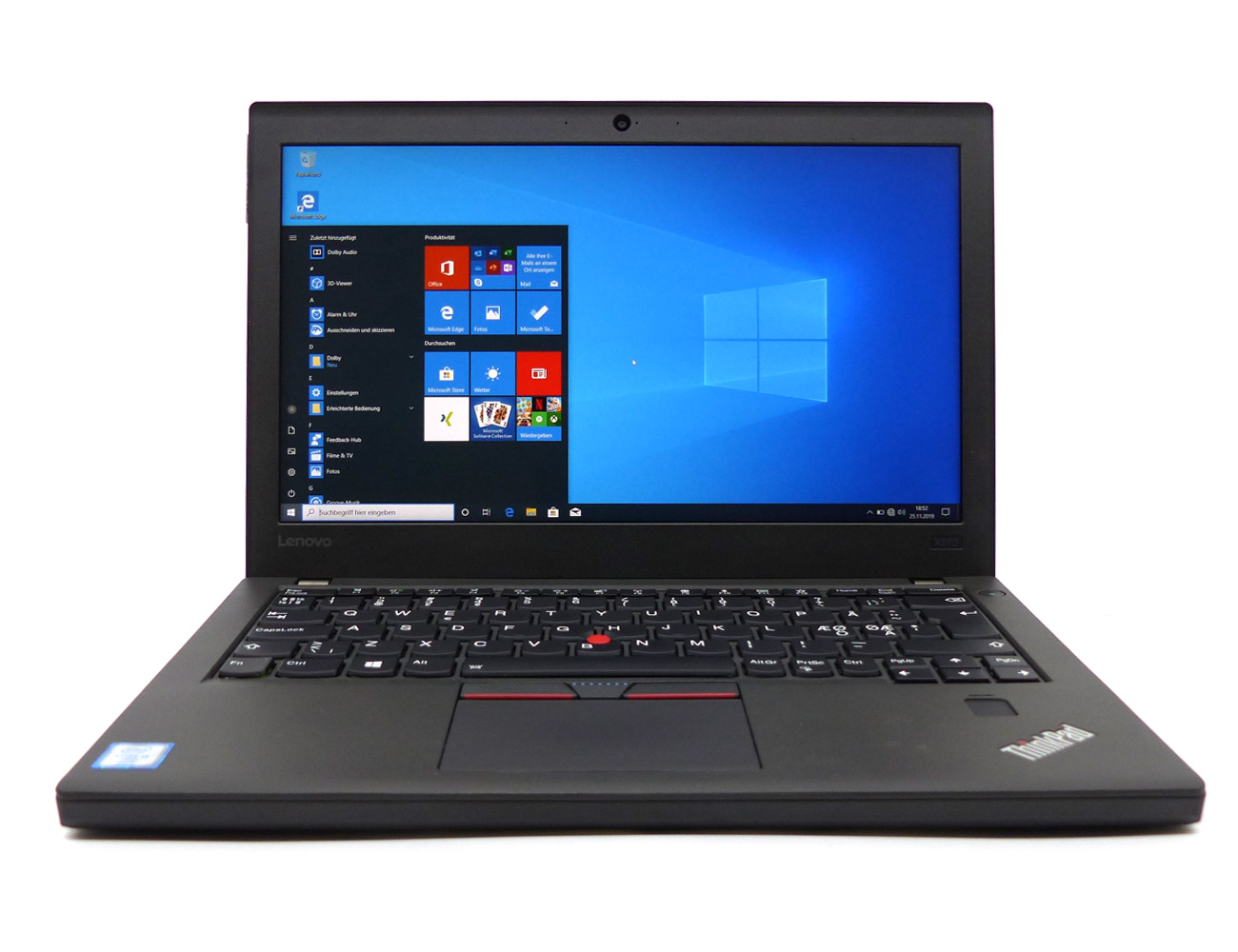 Lenovo X260 THINKPAD Core i5 6300u 2,40Ghz 8GB 256gb SSD 12, Inch Web